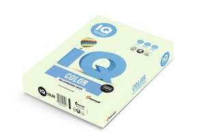 Fénymásolópapír, színes A/4 80 g, 500 lap/csomag IQ Color pasztell világoszöld