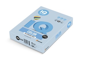 Fénymásolópapír, színes A/3 80 g, 500 lap/csomag IQ Color pasztell égszínkék