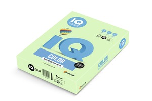 Fénymásolópapír, színes A/3 80 g, 500 lap/csomag IQ Color pasztell középzöld