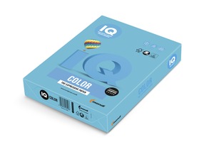 Fénymásolópapír, színes A/3 80 g, 500 lap/csomag IQ Color intenzív vízkék