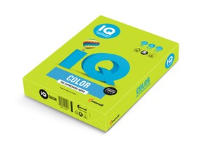 Fénymásolópapír, színes A/3 80 g, 500 lap/csomag IQ Color intenzív lime