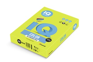 Fénymásolópapír, színes A/3 80 g, 500 lap/csomag IQ Color neon zöld