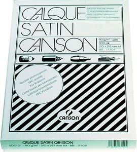 Pauszpapír A/4 95 g, 100 ív/csomag Canson
