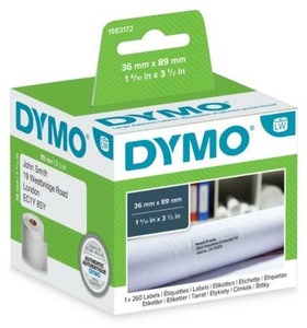 Etikett címke 89x36 mm tekercses Dymo "LabelWriter"