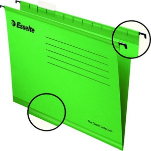 Függőmappa A/4 25 db/csomag ESSELTE "Classic" zöld