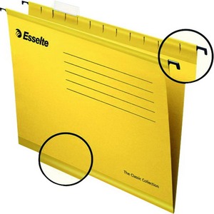 Függőmappa A/4 25 db/csomag ESSELTE "Classic" sárga