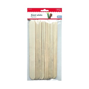 Fa spatula 255x31 mm 45 db/csomag Daco natúr