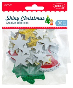 Dekorgumi forma, karácsony Daco "Shiny Christmas"