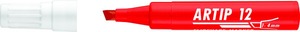 Flipchart marker 3 mm vágott ICO "ARTIP" 12 piros