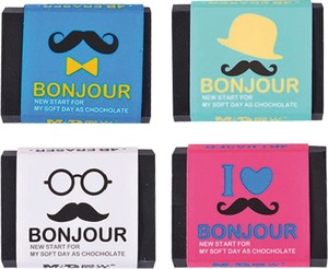 Radír M&G "Bonjour" vegyes színek