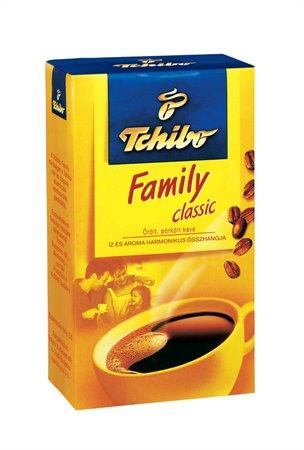 Kávé, őrölt 250 g Tchibo "Family"