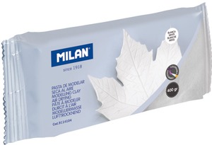 Modellező gyurma 400 g Milan fehér