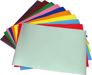Dekorációs karton, 2 oldalas 50x70 cm 200 g, 25 ív/csomag T-Creativ világoskék