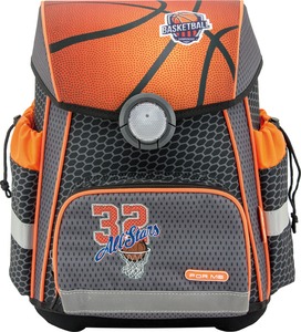 Iskolatáska 28 L ergonómikus, kulacstartóval Octopus "Basketball" 32