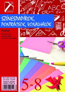 Színes papír és pontrács V.-VIII. osztályos T-Creativ