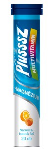 Pezsgőtabletta magnézium + multivitamin Plusssz Duo