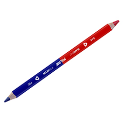 Piros-kék ceruzák