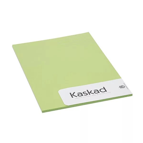 Fénymásolópapír, színes A/4 160 g, 50 ív/csomag Kaskad 66 lime