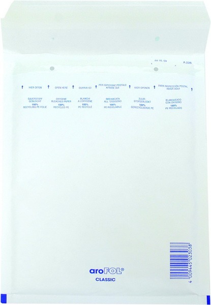 Légpárnás tasak E/15 220 x 265 mm szilikonos GPV