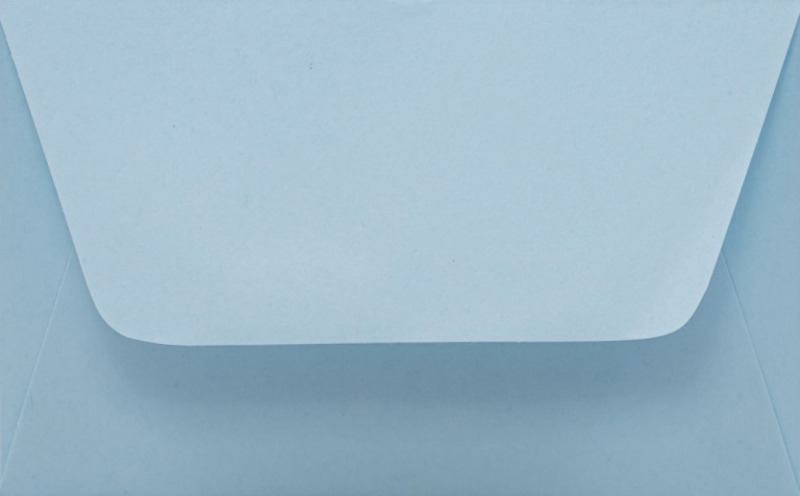 Boríték, névjegy 73x114 mm enyvezett T-Creativ "Kaskad" 72 azúrkék