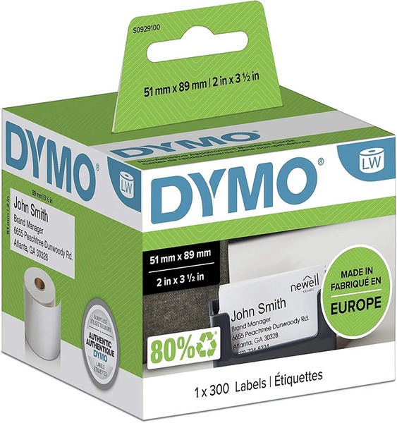 Etikett címke 89x51 mm tekercses Dymo "LabelWriter"