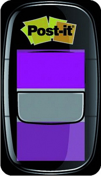 Jelölőcímke 25,4x43,2 mm 50 lap, adagolóval Post-it lila
