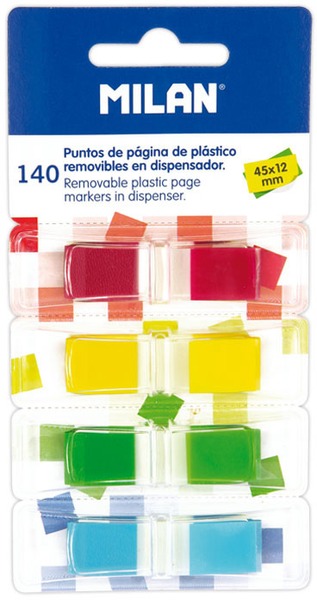 Jelölőcímke 45x12 mm 4x35 lap, PP Milan
