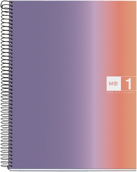 Spirálfüzet A/4 80 lapos, négyzetrácsos MQ "Aurora" Provence