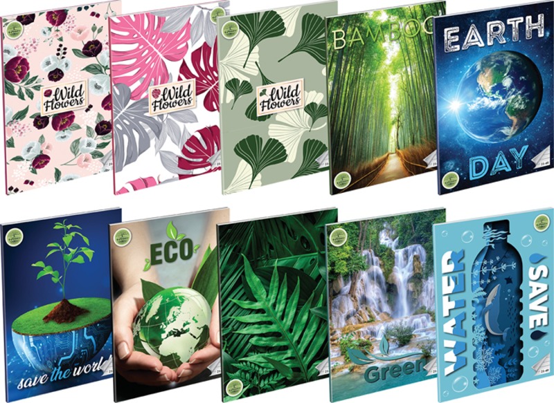 F&uuml;zet A/5 40 lapos, vonalas 21-40 T-Creativ "ECO"