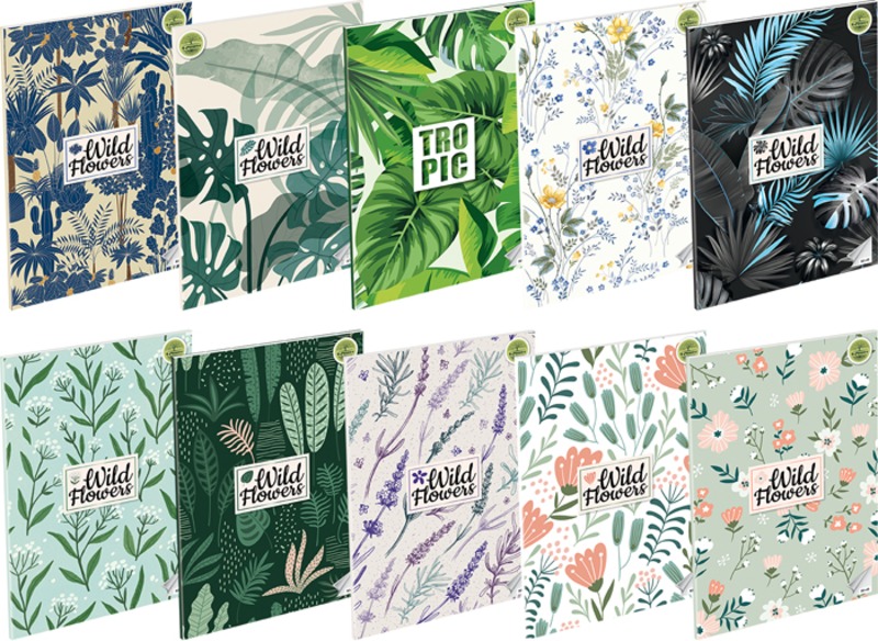 F&uuml;zet A/4 40 lapos, sima 80-40 T-Creativ "ECO"