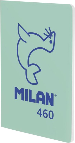 Füzet A/5 24 lapos, vonalas Milan "460 Collection" zöld
