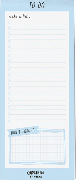 Jegyzett&ouml;mb, m&aacute;gneses 60 lapos Pukka Pad "Carpe Diem" &eacute;gk&eacute;k