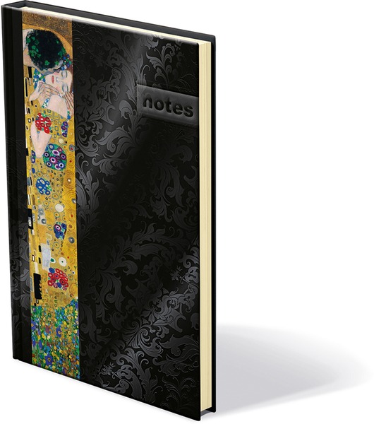 Notesz A/5 72 lapos, vonalas SG "Klimt"