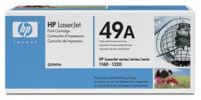 Lézertoner HP Q5949A fekete