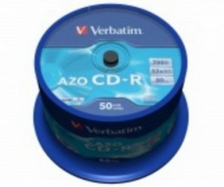 CD-R Verbatim 700MB 52x 80min