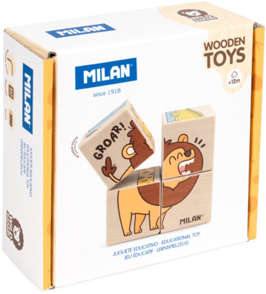 Fejlesztő játék, fa Milan "Wild Safari"