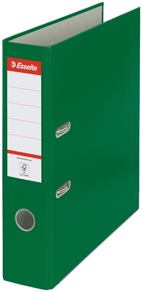 Iratrendező A/4, 75 mm ESSELTE "Economy" zöld