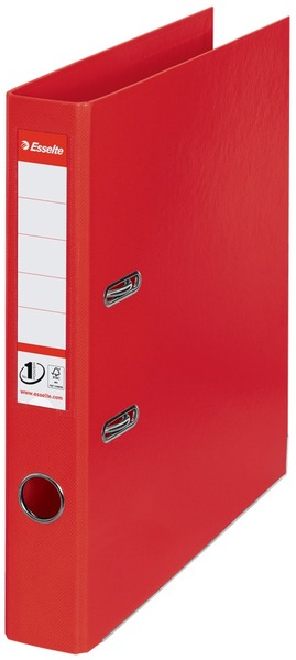 Iratrendező A/4, 50 mm ESSELTE "Standard" piros