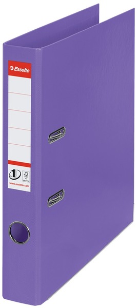 Iratrendező A/4, 50 mm ESSELTE "Standard" lila