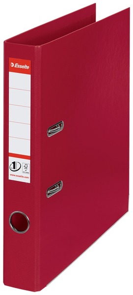 Iratrendező A/4, 50 mm ESSELTE "Standard" bordó