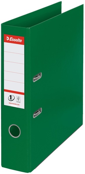 Iratrendező A/4, 75 mm ESSELTE "Standard" zöld