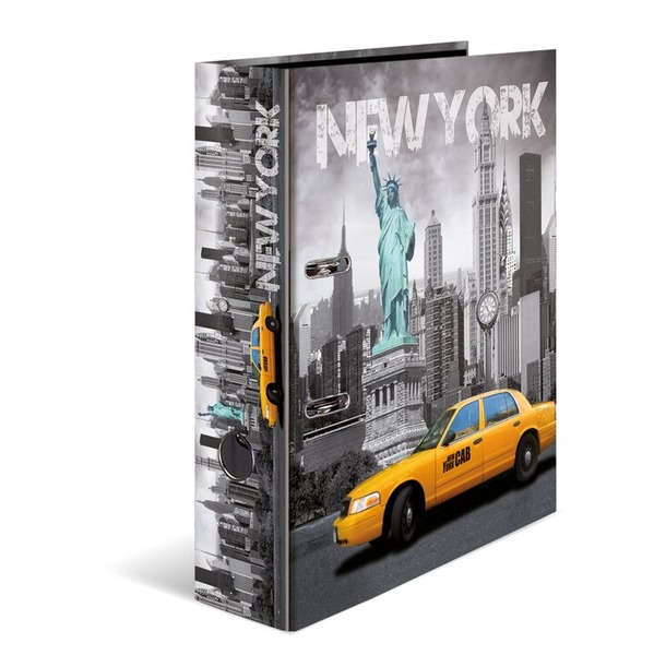 Iratrendező A/4, 70 mm Herma "Cities" New York