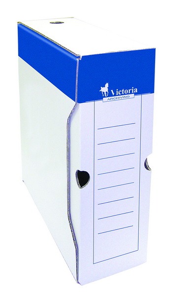 Archiváló doboz 100 mm VICTORIA kék-fehér