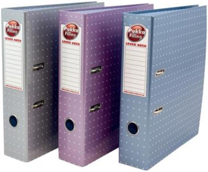 Iratrendező A/4, 70 mm Pukka Pad "Metallic"