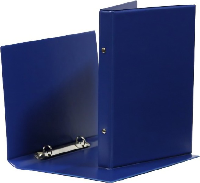 Gyűrűskönyv A/5 30 mm, 2 gyűrűs PVC kék