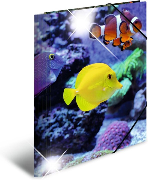 Gumis mappa A/4 PP Herma "Glossy" Tengeri halak