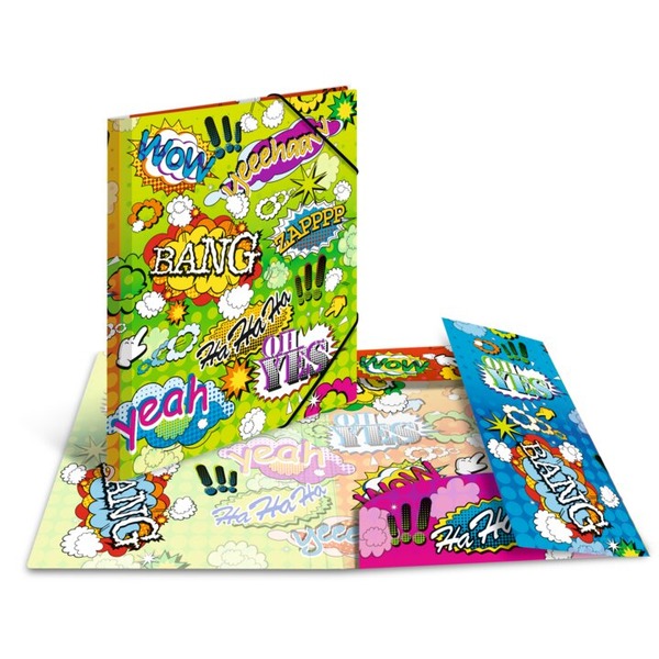 Gumis mappa A/4 PP Herma "Art" Comics