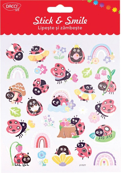 Matrica, fólia Daco "Stick & Smile" katicák