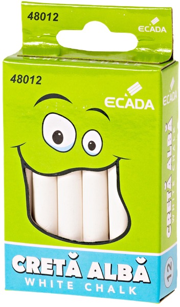 Táblakréta 12 db-os Ecada fehér