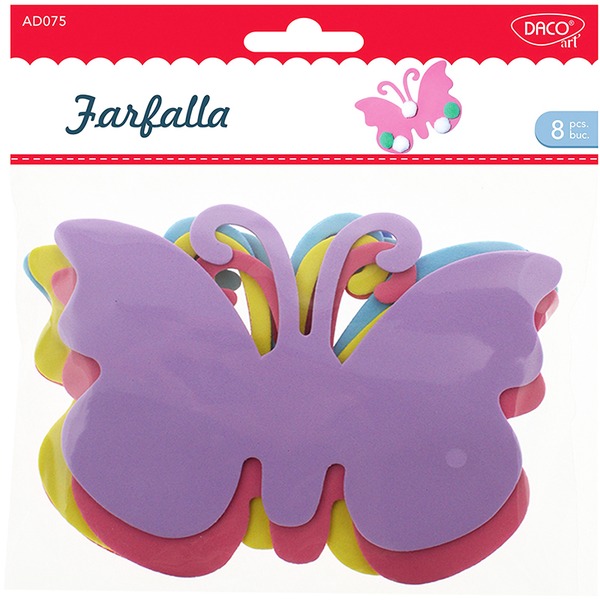 Dekorgumi forma, pillangók Daco "Farfalla"